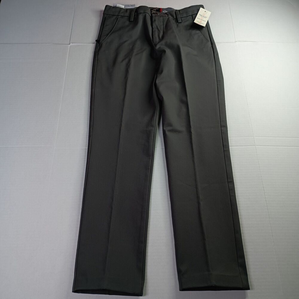 Dockers Workday Khakis Slim Fit Men's 30x32 Smart Flex Pants Charcoal Dark Gray